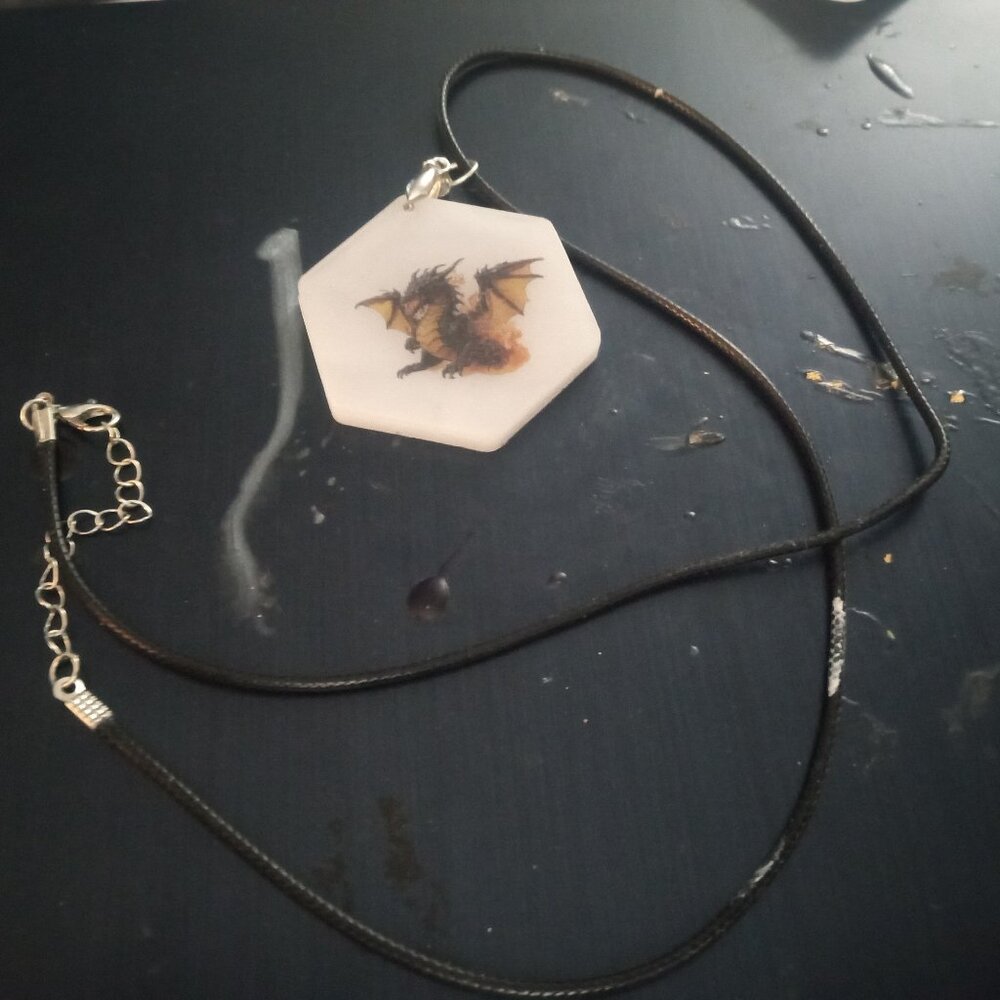 Handmade Dragon Necklace